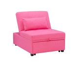 Boone Sofa Bed Hot Pink
