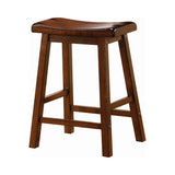 Casual Wooden Stools (Set of 2)