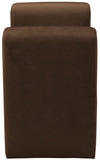 Sloan Velvet / Engineered Wood / Foam Contemporary Brown Velvet Bench - 31.5" W x 17" D x 24.5" H