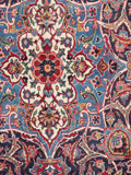 Pasargad Antique Azerbaijan Red Lamb's Wool Area Rug 018117-PASARGAD