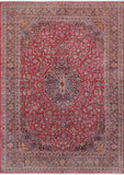 Pasargad Antique Azerbaijan Red Lamb's Wool Area Rug 018117-PASARGAD