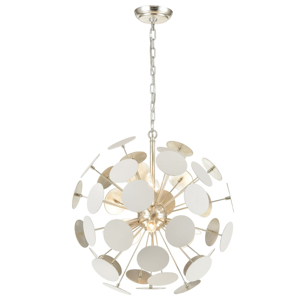 Modish 21'' Wide 6-Light Chandelier - Matte White