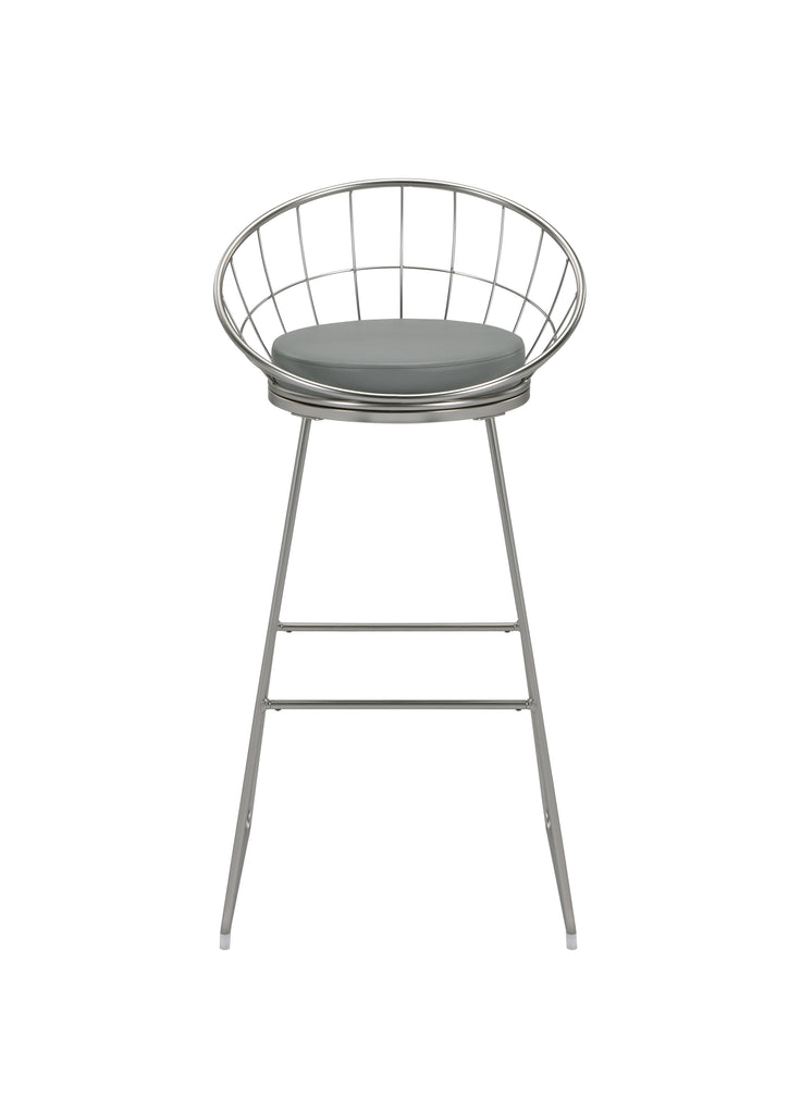 Modern Padded Seat Bar Stools and (Set of 2)