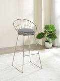 Modern Padded Seat Bar Stools and (Set of 2)