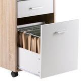 Winsome Wood Kenner Mobile Home Office File Cabinet, Two-Tone 18316-WINSOMEWOOD