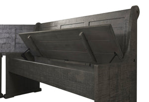 Vilo Home Industrial Charms Gray Breakfast Nook VH1890 VH1890