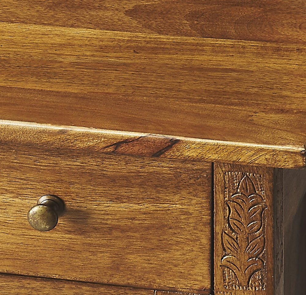 Butler Specialty Webster Hand Carved Cabinet 1841290