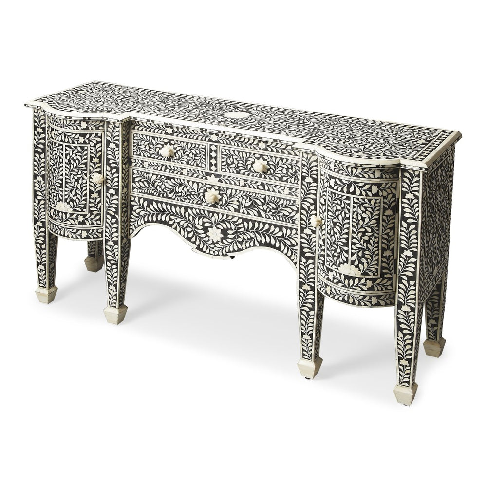 Butler Specialty Victoria Black Bone Inlay Buffet 1843070