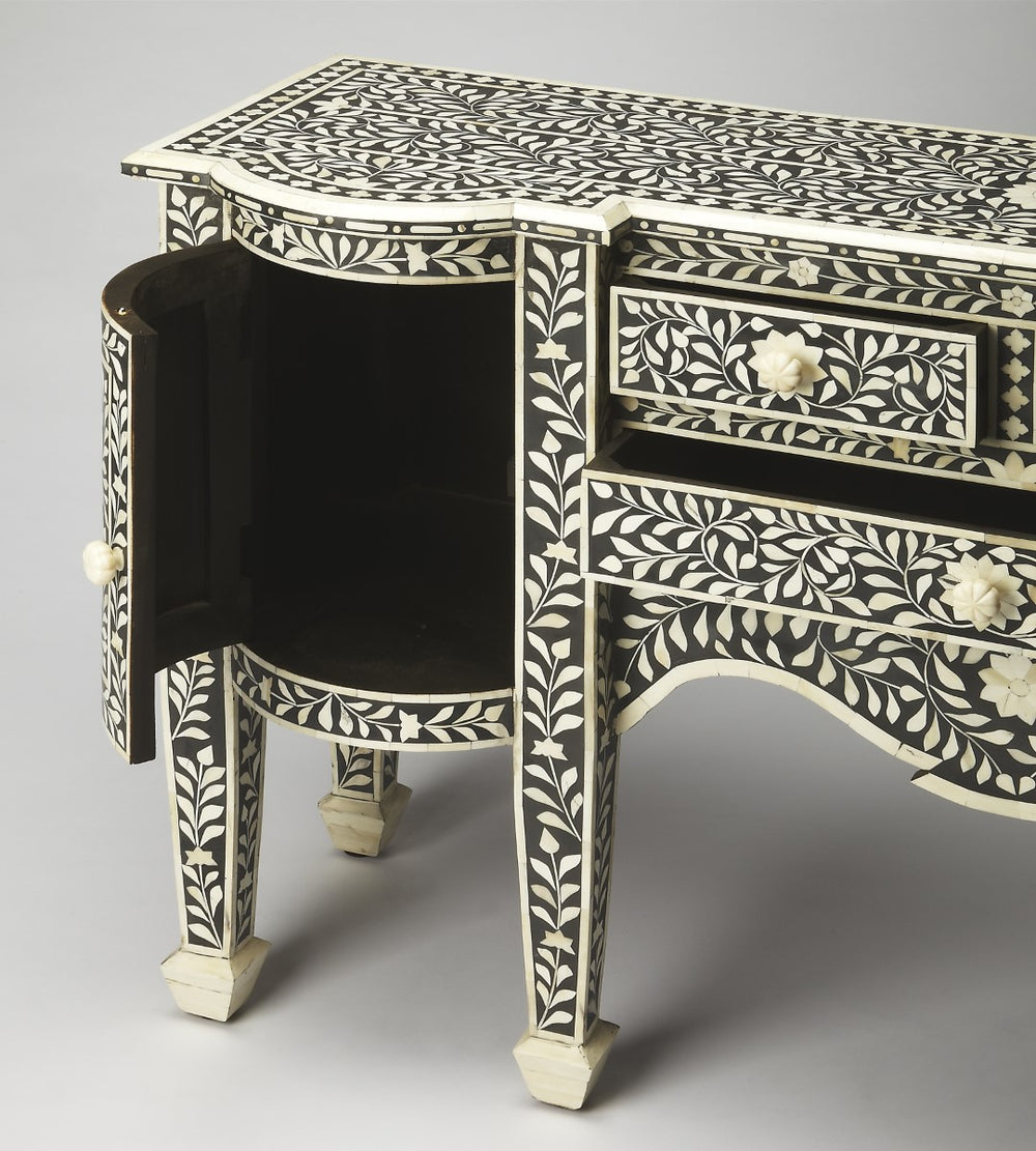 Butler Specialty Victoria Black Bone Inlay Buffet 1843070