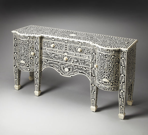 Butler Specialty Victoria Black Bone Inlay Buffet 1843070