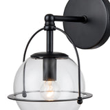 Langford 10'' High 1-Light Sconce - Matte Black