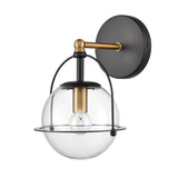 Langford 10'' High 1-Light Sconce - Satin Brass