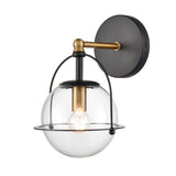 Langford 10'' High 1-Light Sconce - Satin Brass