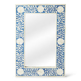 Olivia Blue Bone Inlay Wall Mirror