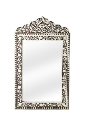 Butler Specialty Victoria Brown Bone Inlay Wall Mirror 1856070