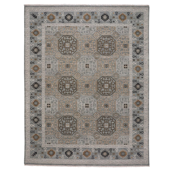 Capel Rugs Burmesse-Tile 1884 Hand Knotted Rug 1884RS10001400300