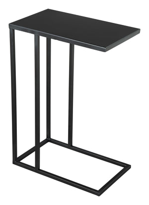 Zuo Modern Atom Iron Modern Commercial Grade Side Table Black Iron