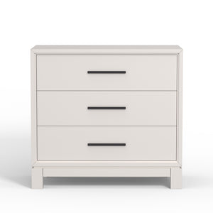 Nova Small Chest in Chic Chalk White - Fully Assembled Mahogany with Felt Lined Drawer & Glides
