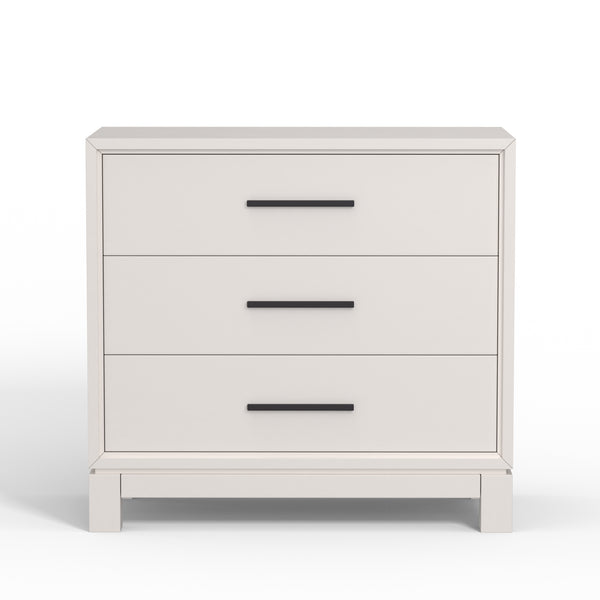 Nova Small Chest in Chic Chalk White - Fully Assembled Mahogany with Felt Lined Drawer & Glides