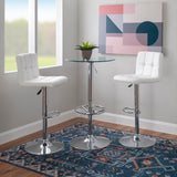 Jenna 3PC Pub Table Set White