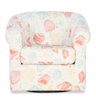 Bonnie Swivel Seashell Club Chair