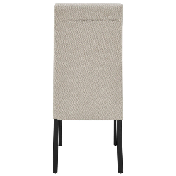 Valencia Fabric Chair - Set of 2 Cardiff Cream