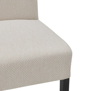Valencia Fabric Chair - Set of 2 Cardiff Cream