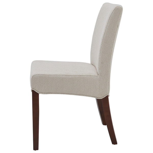 Beverly Hills Fabric Chair - Set of 2 Cardiff Cream