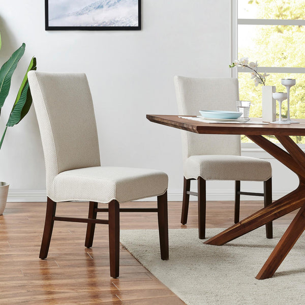 Milton Fabric Chair - Set of 2 Cardiff Cream