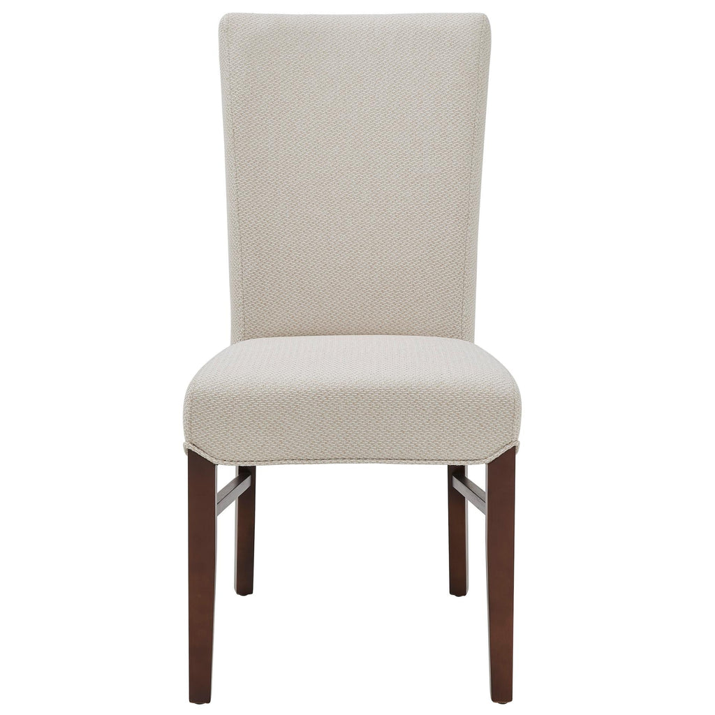 Milton Fabric Chair - Set of 2 Cardiff Cream