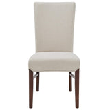 Milton Fabric Chair - Set of 2 Cardiff Cream