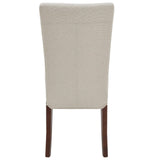 Milton Fabric Chair - Set of 2 Cardiff Cream