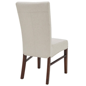Milton Fabric Chair - Set of 2 Cardiff Cream
