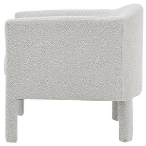 Jennifer Fabric Accent Arm Chair - Boucle Beige