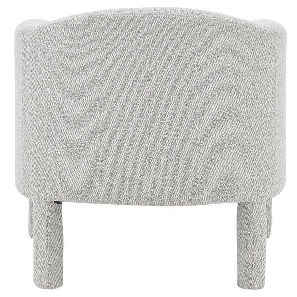 Jennifer Fabric Accent Arm Chair - Boucle Beige