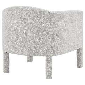 Jennifer Fabric Accent Arm Chair - Boucle Beige