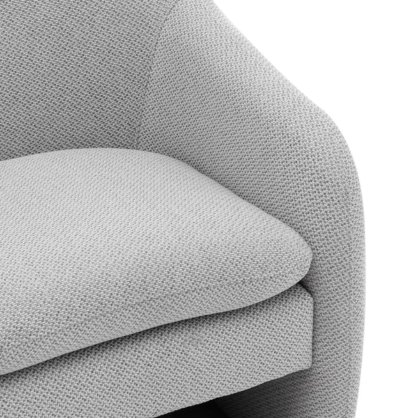 New Pacific Direct Zella Fabric Accent Arm Chair Cardiff Gray 1900173-410-NPD