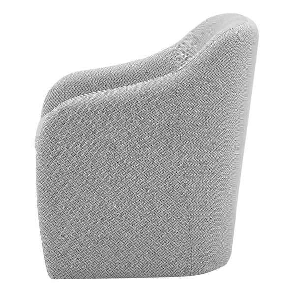 New Pacific Direct Zella Fabric Accent Arm Chair Cardiff Gray 1900173-410-NPD