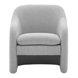 New Pacific Direct Zella Fabric Accent Arm Chair Cardiff Gray 1900173-410-NPD