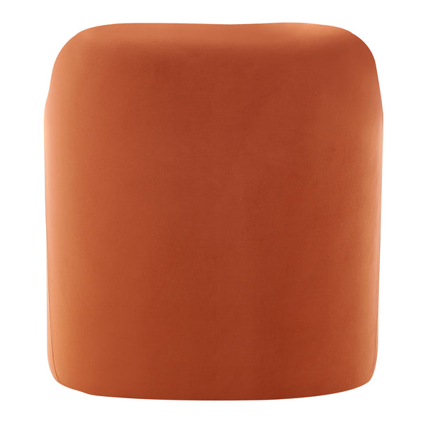 New Pacific Direct Zella Velvet Fabric Accent Arm Chair Alamo Terracotta 1900175-565-NPD