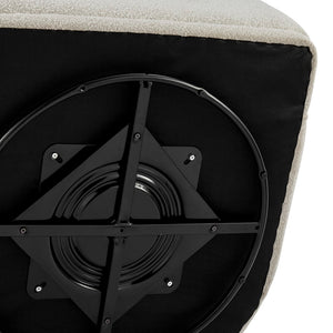 New Pacific Direct Steward Fabric Swivel Accent Chair 1900188-563-NPD