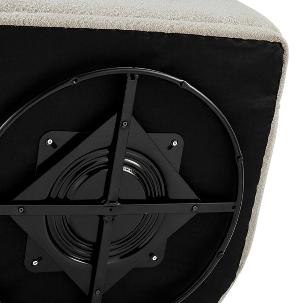 New Pacific Direct Steward Fabric Swivel Accent Chair 1900188-563-NPD