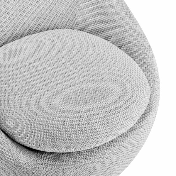 New Pacific Direct Adelmo Fabric Swivel Accent Chair SFX2 Cardiff Gray