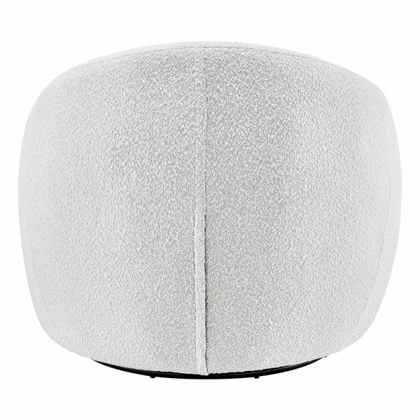 New Pacific Direct Adelmo Fabric Swivel Accent Chair SFX2 Boucle Beige