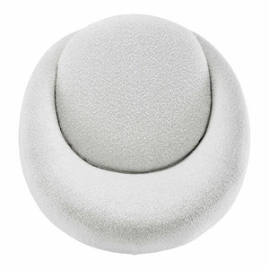 New Pacific Direct Adelmo Fabric Swivel Accent Chair SFX2 Boucle Beige