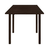 Kelso Drop Leaf Dining Table in Cappuccino - Versatile Space-Saving Design for Small Areas