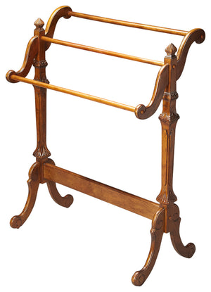 Butler Specialty Newhouse Vintage Oak Blanket Stand 1910001