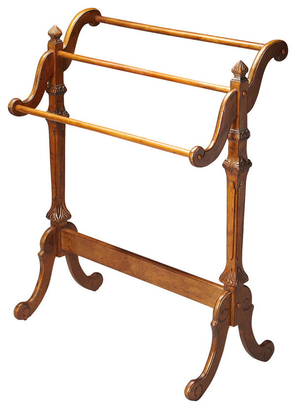Butler Specialty Newhouse Vintage Oak Blanket Stand 1910001