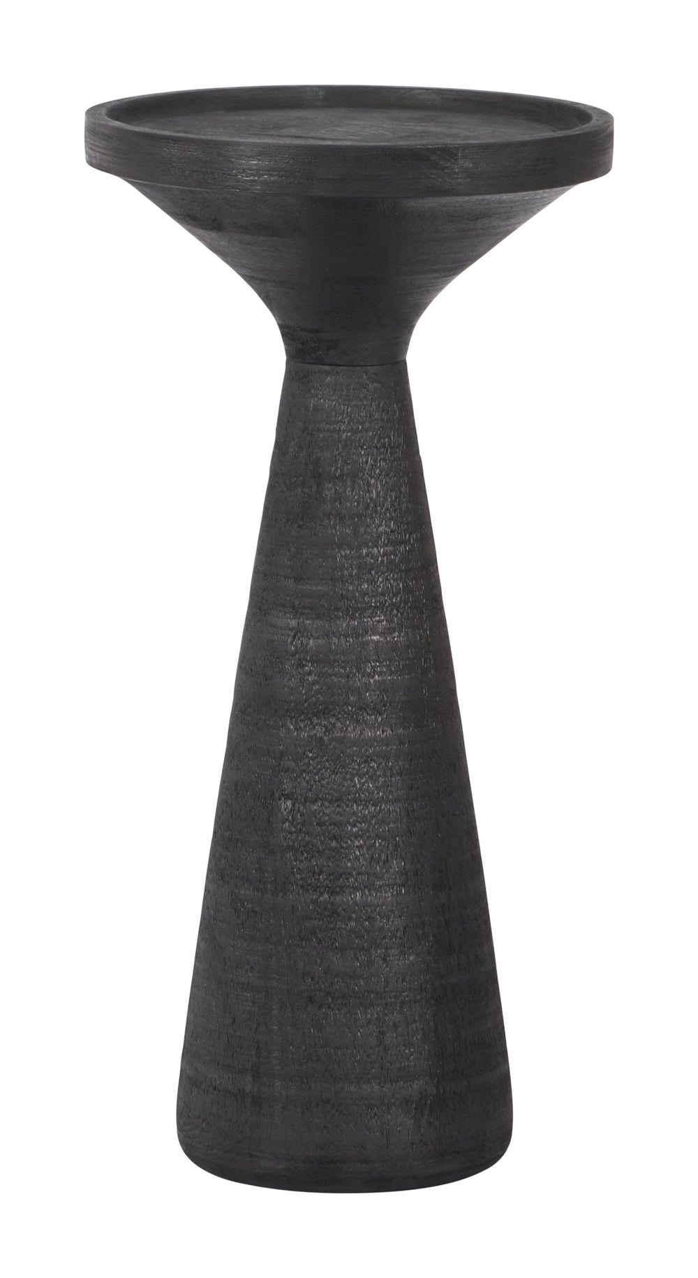 Zuo Modern Omni Mango Wood Modern Commercial Grade Side Table Black Mango Wood