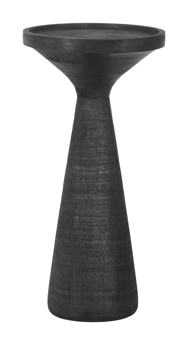 Zuo Modern Omni Mango Wood Modern Commercial Grade Side Table Black Mango Wood